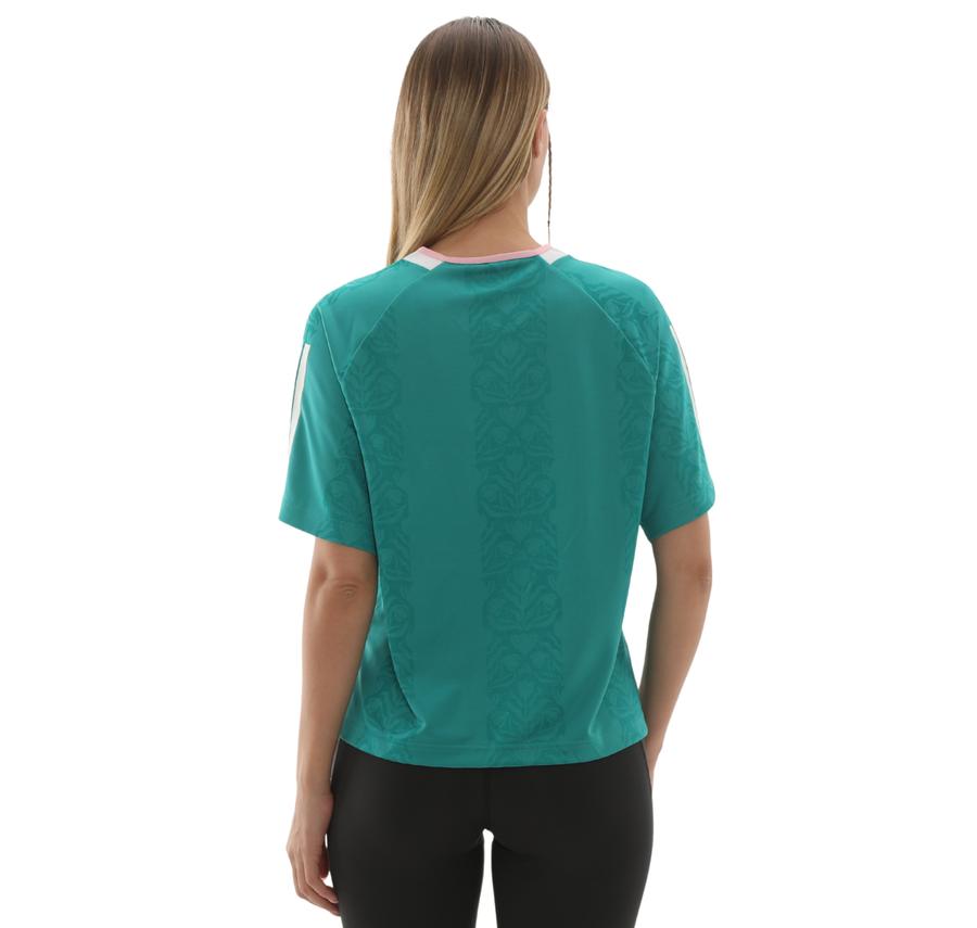 adidas W Tıro Q3 Tee Kadın T-Shirt Turkuaz adidas W Tıro Q3 Tee Kadın T-Shirt Turkuaz