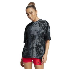 adidas W Tr 247 G T Kadın T-Shirt Siyah