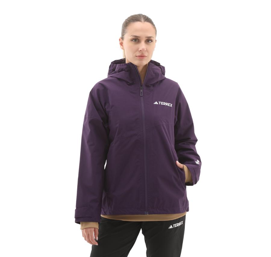 adidas W Xpr 2L Gore J Kadın Mont Mor adidas W Xpr 2L Gore J Kadın Mont Mor