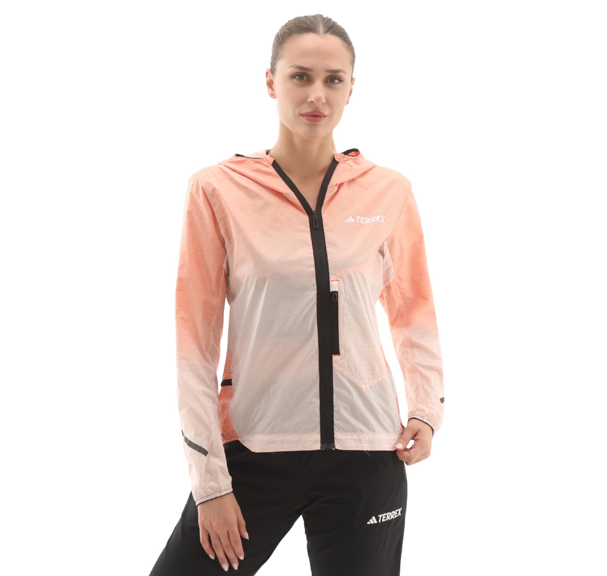 Женская ветровка adidas W Xpr Light Ww Yağmurluk-Rüzgarlik Turuncu для бега