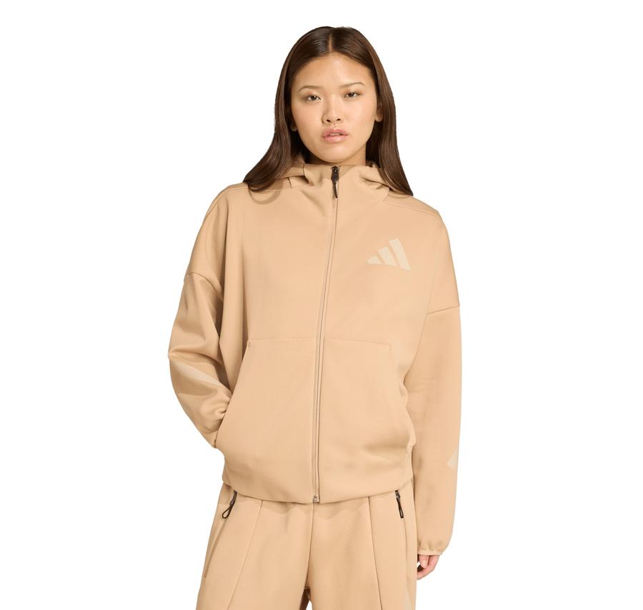 adidas W Z.n.e. Fz Kadın Ceket Kahve adidas W Z.n.e. Fz Kadın Ceket Kahve