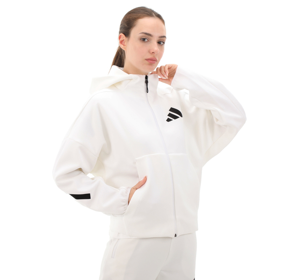 adidas W Z.n.e. Fz Kadın Ceket Beyaz adidas W Z.n.e. Fz Kadın Ceket Beyaz