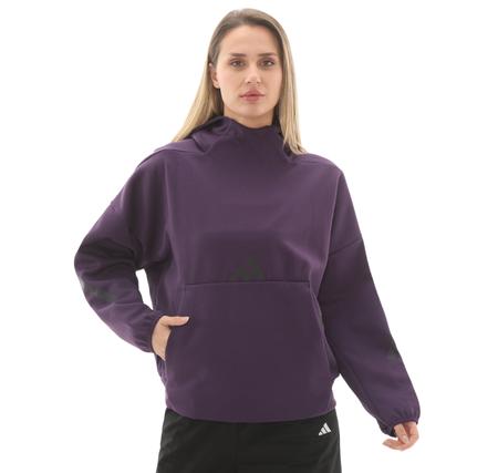 adidas W Z.n.e. Oh Hd Kadın Sweatshirt Mor adidas W Z.n.e. Oh Hd Kadın Sweatshirt Mor