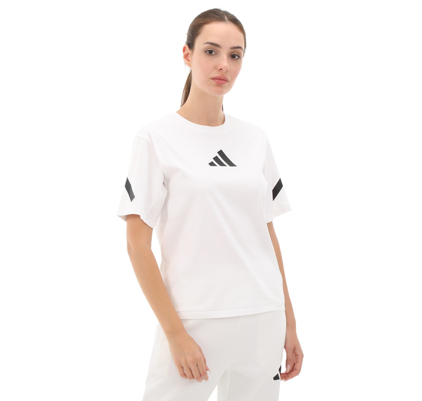 adidas W Z.n.e. Tee Kadın T-Shirt Beyaz adidas W Z.n.e. Tee Kadın T-Shirt Beyaz