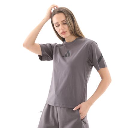 adidas W Z.n.e. Tee Kadın T-Shirt Mor