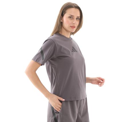 adidas W Z.n.e. Tee Kadın T-Shirt Mor