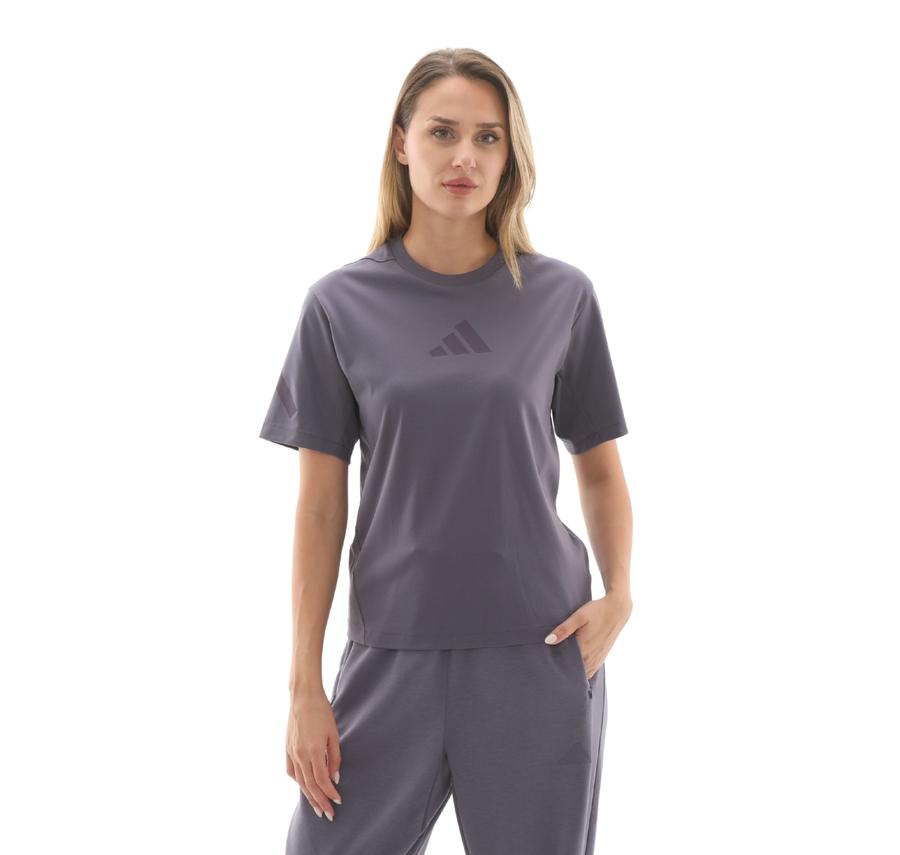 adidas W Z.n.e. Tee Kadın T-Shirt Mor adidas W Z.n.e. Tee Kadın T-Shirt Mor