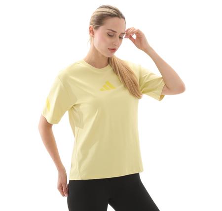 adidas W Z.n.e. Tee Kadın T-Shirt Sarı