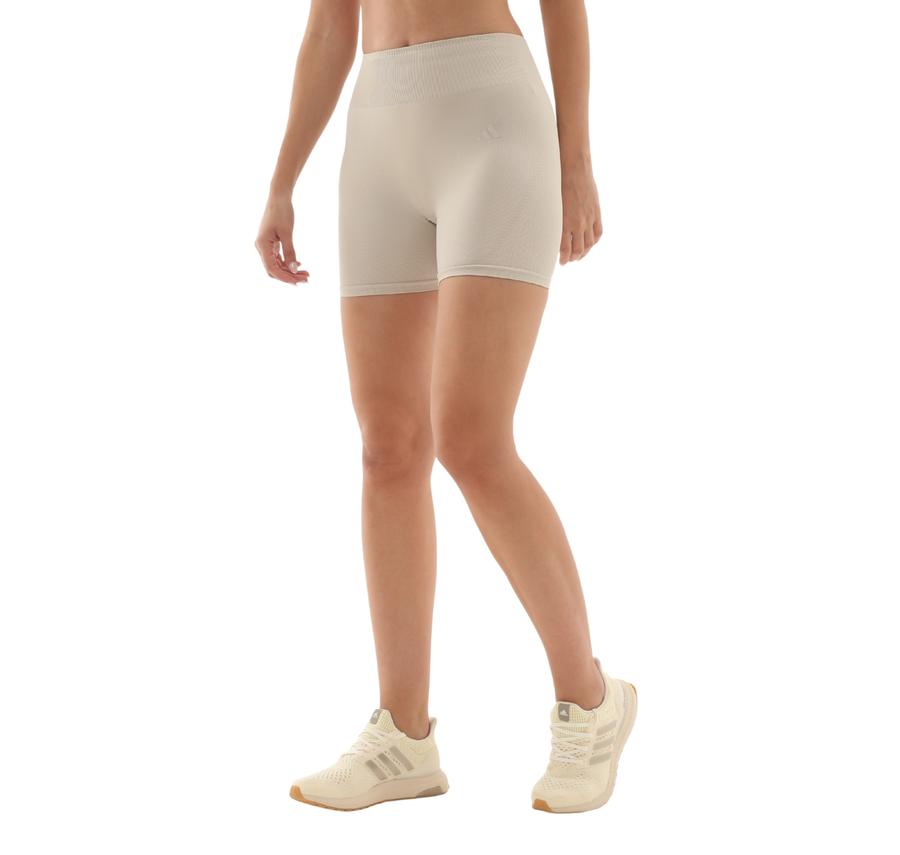adidas We Knıt 4In Sh Kadın Tayt Krem adidas We Knıt 4In Sh Kadın Tayt Krem