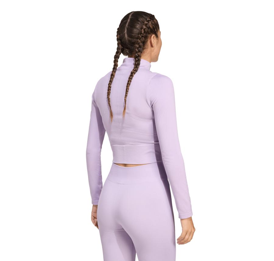 adidas We Knıt Jkt Kadın Ceket Mor adidas We Knıt Jkt Kadın Ceket Mor