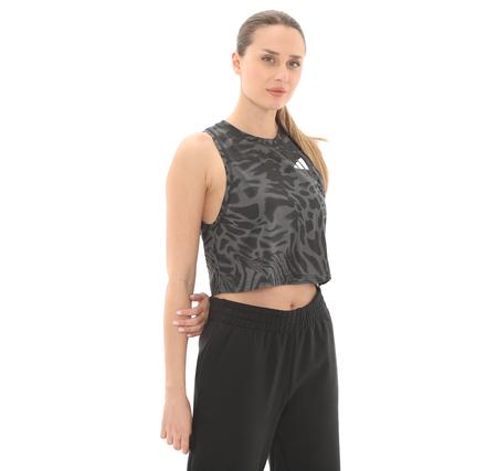 adidas We Mın Aop Tank Kadın T-Shirt Antrasit