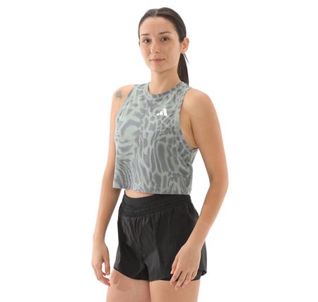 adidas We Mın Aop Tank Kadın T-Shirt Gri