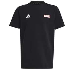 adidas X Marvel Superheroes Graphic Çocuk T-Shirt Siyah