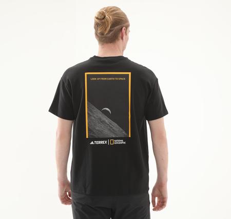 adidas X National Geographic Erkek T-Shirt Siyah