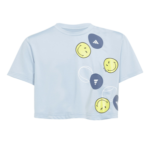 adidas X Smileyworld Training Çocuk T-Shirt Mavi