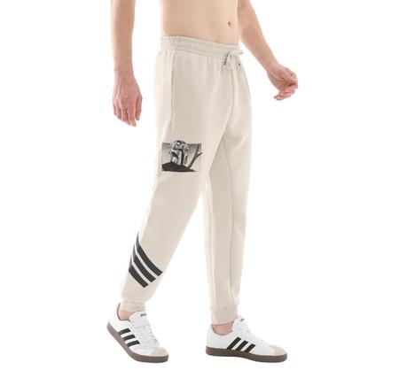 adidas X Star Wars The Mandalorian Erkek Eşofman Altı Krem