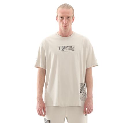 adidas X Star Wars The Mandalorian Erkek T-Shirt Bej