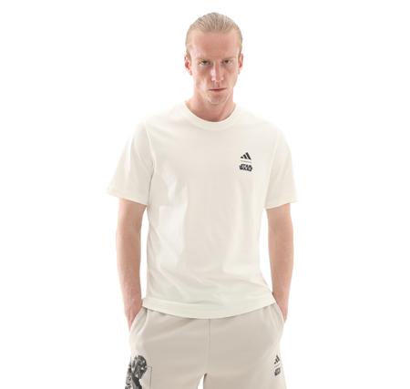 adidas X Star Wars The Mandalorian Erkek T-Shirt Beyaz