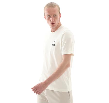 adidas X Star Wars The Mandalorian Erkek T-Shirt Beyaz
