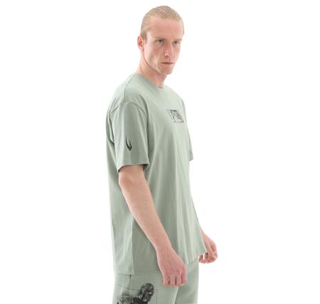adidas X Star Wars The Mandalorian Erkek T-Shirt Yeşil
