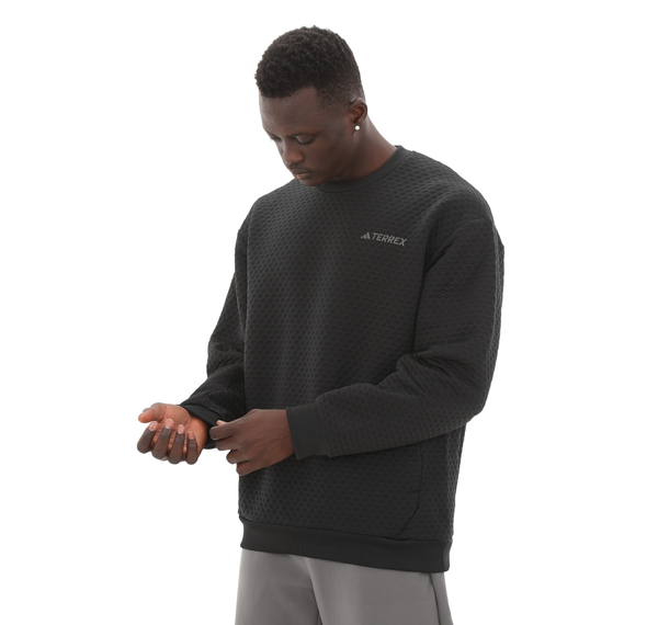 adidas Xpl Crew Neck Erkek Sweatshirt Siyah adidas Xpl Crew Neck Erkek Sweatshirt Siyah