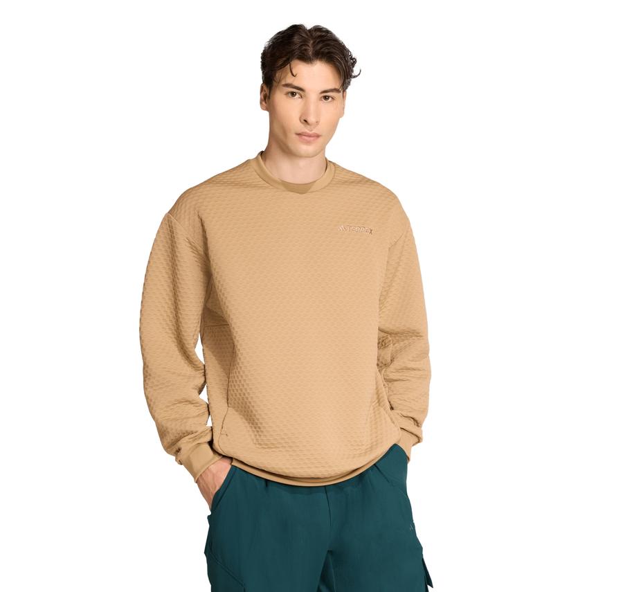 adidas Xpl Crew Neck Erkek Sweatshirt Kahve adidas Xpl Crew Neck Erkek Sweatshirt Kahve