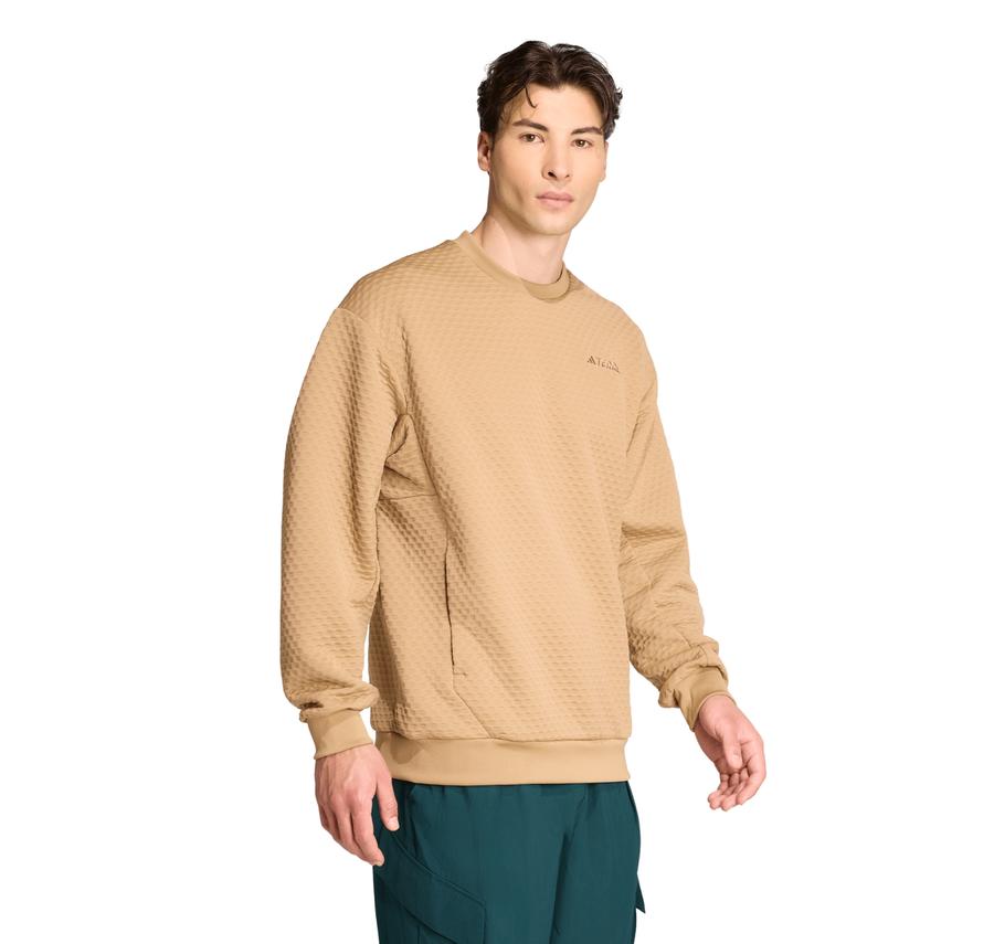 adidas Xpl Crew Neck Erkek Sweatshirt Kahve adidas Xpl Crew Neck Erkek Sweatshirt Kahve
