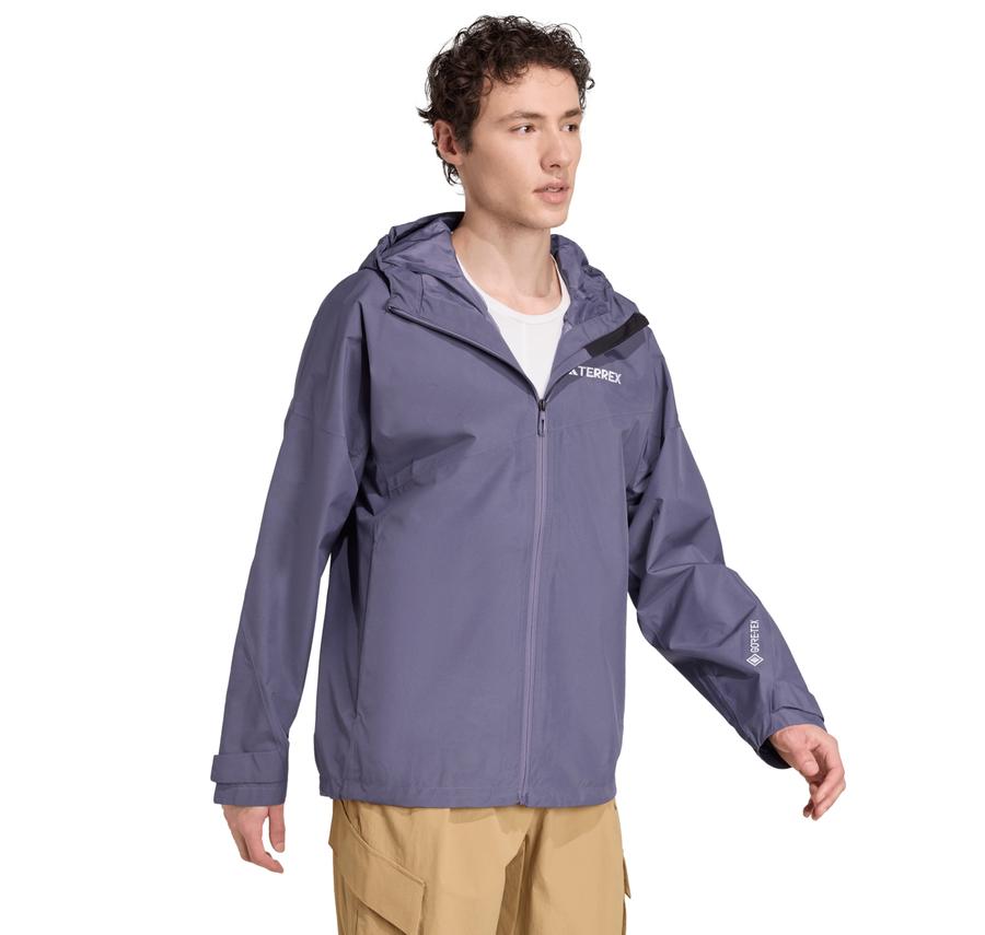 adidas Terrex Xperior 2L Gore-Tex Erkek Yağmurluk-Rüzgarlık Mor adidas Terrex Xperior 2L Gore-Tex Erkek Yağmurluk-Rüzgarlık Mor