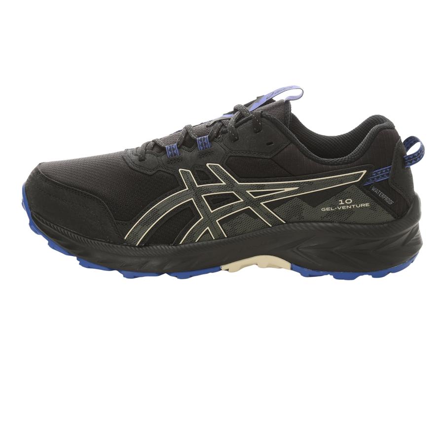 Asics Gel-Venture 10 Waterproof Erkek Spor Ayakkabı Siyah