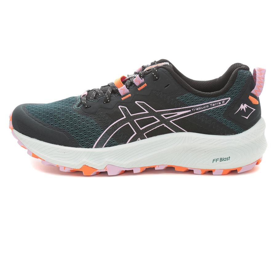 Asics Trabuco Terra 2 Kadın Spor Ayakkabı Yeşil