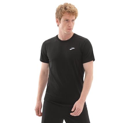Brooks Atmosphere Short Sleeve 3.0 Erkek T-Shirt Siyah