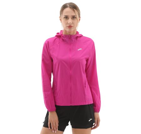 Brooks Canopy Jacket 2.0 Kadın Yağmurluk-Rüzgarlık Pembe Brooks Canopy Jacket 2.0 Kadın Yağmurluk-Rüzgarlık Pembe
