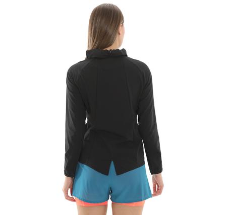 Brooks Canopy Jacket Kadın Yağmurluk-Rüzgarlık Siyah