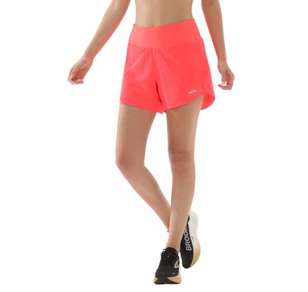 Brooks Chaser 5" Short 2.0 Kadın Şort Ve Kapri Kırmızı