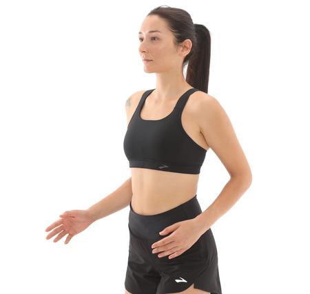 Brooks Convertible 2.0 Sports Bra Kadın Siyah