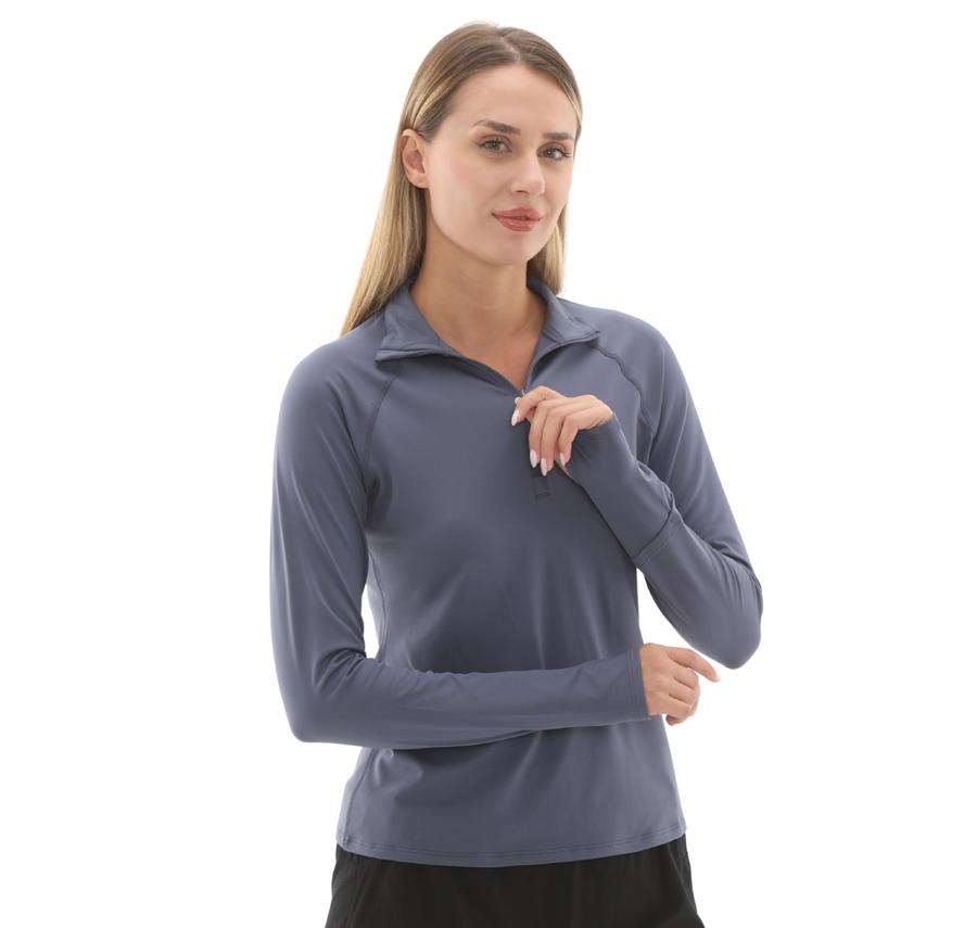Brooks Dash 1-2 Zip 3.0 Kadın Sweatshirt Lacivert Brooks Dash 1-2 Zip 3.0 Kadın Sweatshirt Lacivert