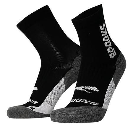 Brooks Ghost Crew Çorap Siyah