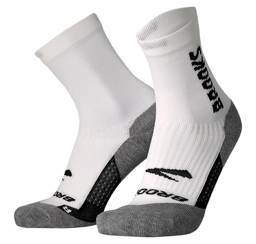 Brooks Ghost Crew Çorap Beyaz Brooks Ghost Crew Çorap Beyaz