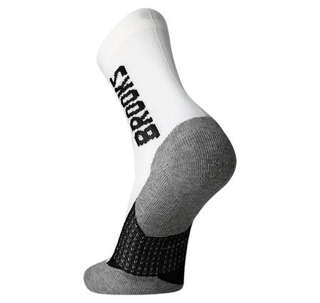 Brooks Ghost Crew Çorap Beyaz