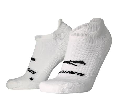 Brooks Ghost No Show Çorap Beyaz