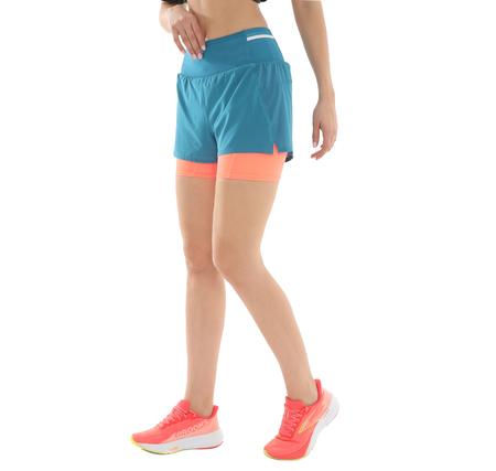 Brooks High Point 3" 2-In-1 Short 2.0 Kadın Şort Ve Kapri İndigo