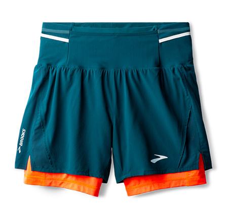 Brooks High Point 5" 2-In-1 Short 2.0 Erkek Şort Ve Kapri İndigo