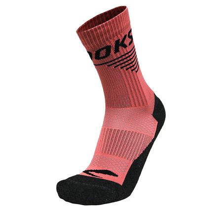 Brooks High Point Crew Çorap Pembe