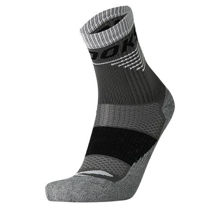 Brooks High Point Crew Çorap Gri