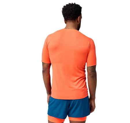 Brooks High Point Short Sleeve Erkek T-Shirt Turuncu