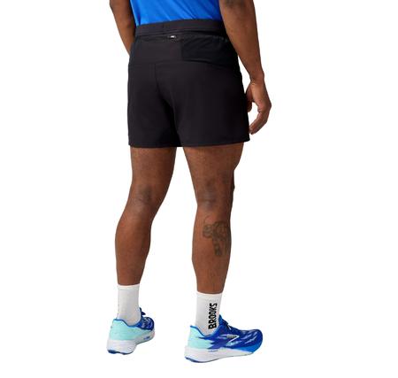 Brooks Journey 5" Short Erkek Şort Ve Kapri Siyah