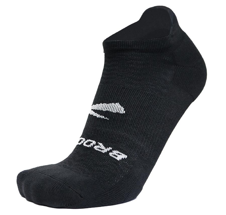 Brooks Run-In No Show 3-Pack Çorap Siyah Brooks Run-In No Show 3-Pack Çorap Siyah