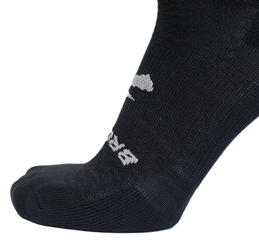 Brooks Run-In No Show 3-Pack Çorap Siyah Brooks Run-In No Show 3-Pack Çorap Siyah