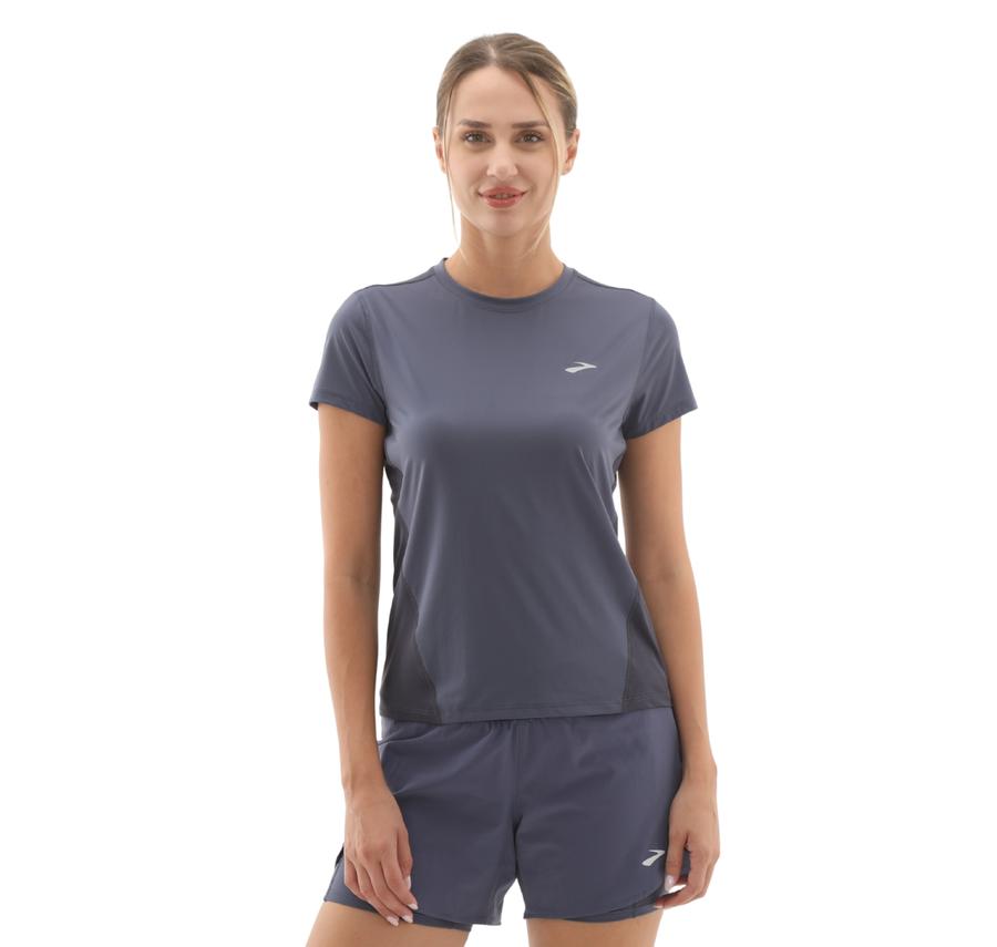Brooks Sprint Free Short Sleeve 3.0 Kadın T-Shirt Lacivert Brooks Sprint Free Short Sleeve 3.0 Kadın T-Shirt Lacivert