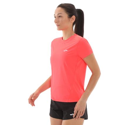 Brooks Sprint Free Short Sleeve 3.0 Kadın T-Shirt Kırmızı